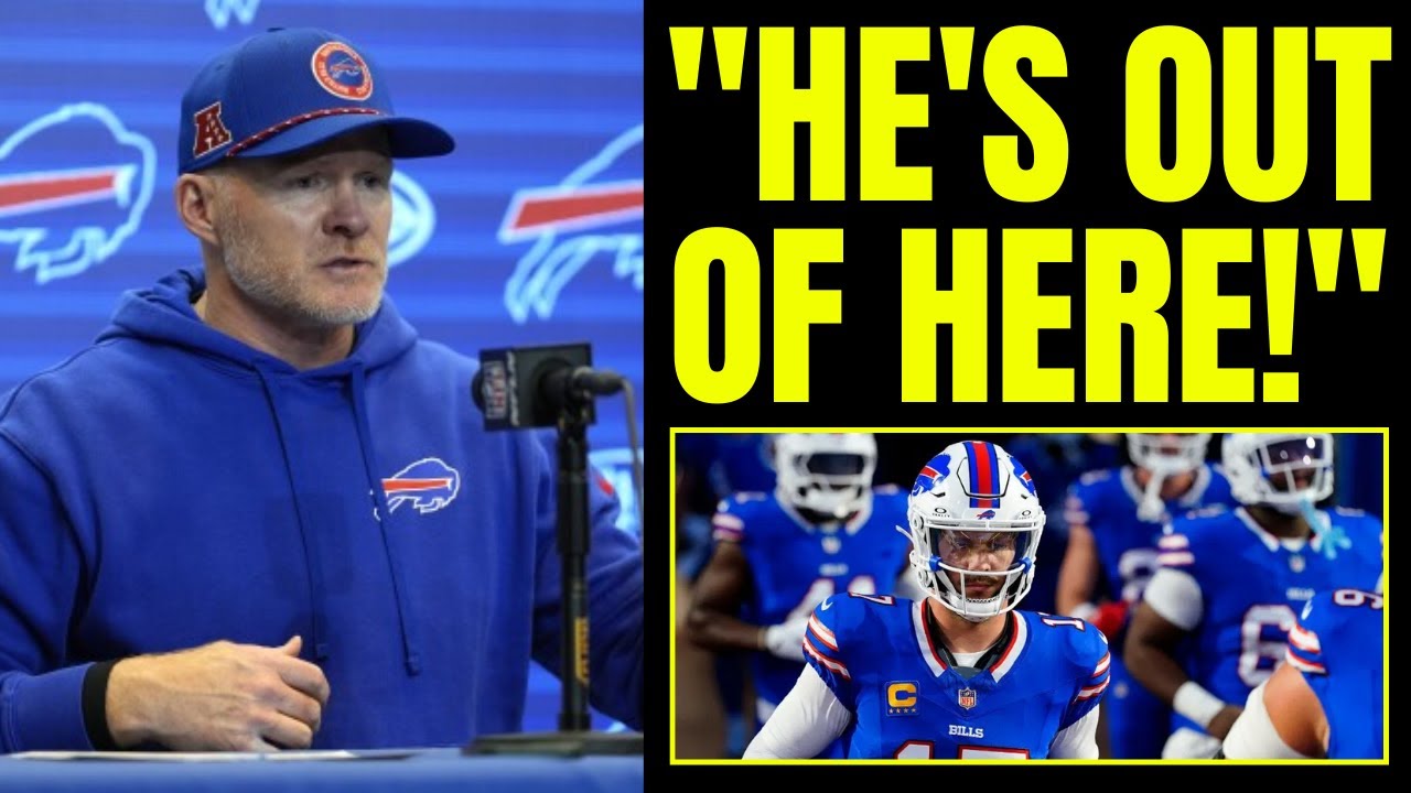 MCDERMOTT Cuts STAR After LOCKER ROOM Brawl – “He Is OUT OF HERE Now!” | Buffalo Bills News Today