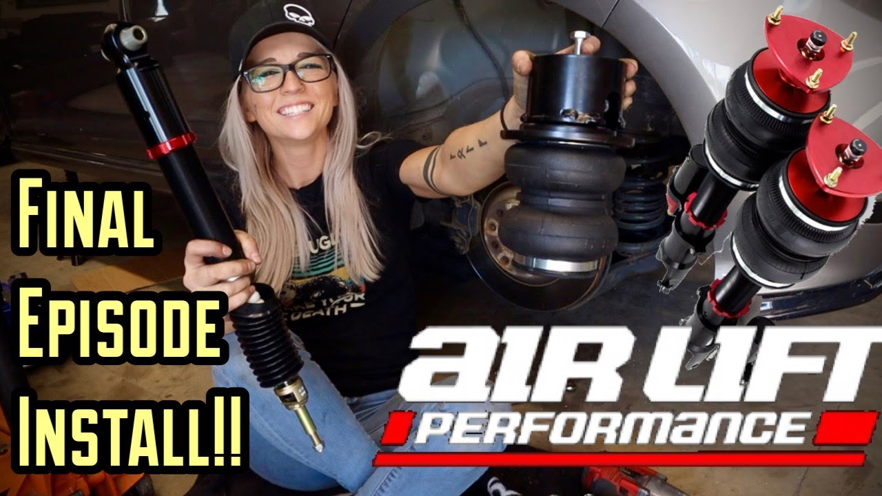 Устанавливаю пневмоподвеску на мой Golf R!! - ФИНАЛЬНЫЙ ЭПИЗОД!