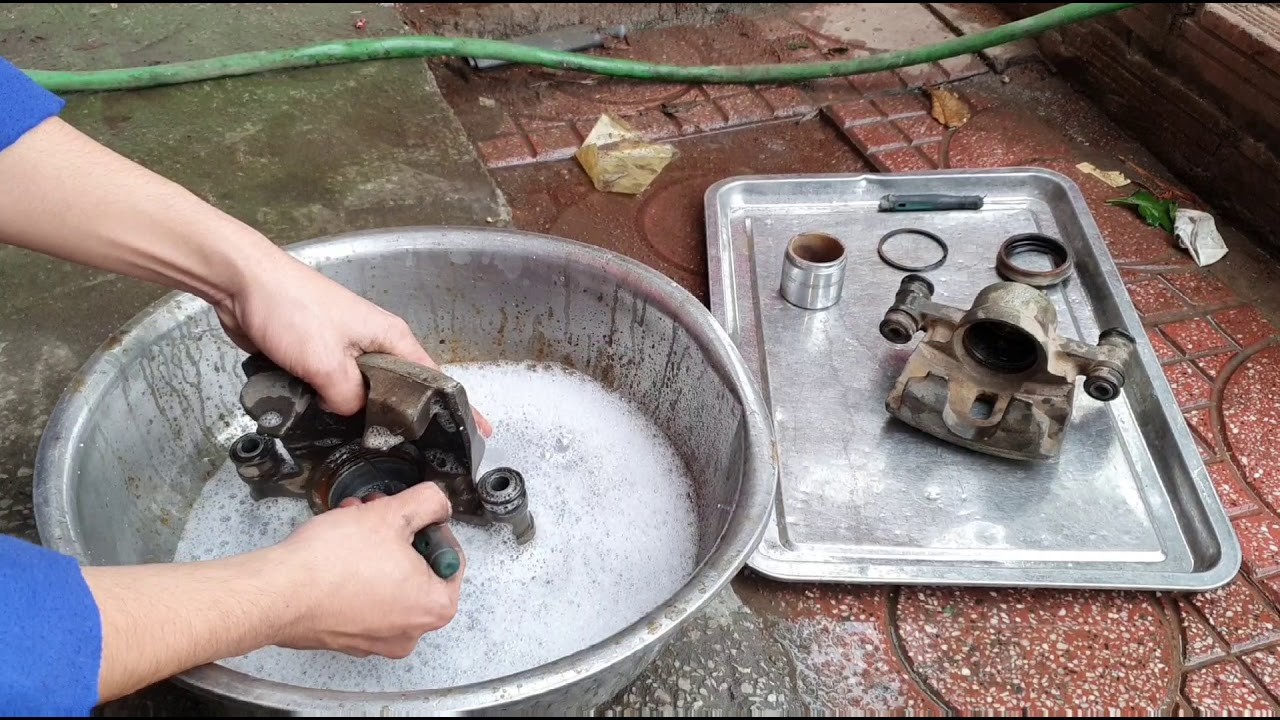 Bảo Dưỡng Vệ Sinh Kiểm Tra Hệ Thống Phanh Đĩa Kia Morning Nhập Khẩu | Chống Bó Cứng Phanh Ôtô