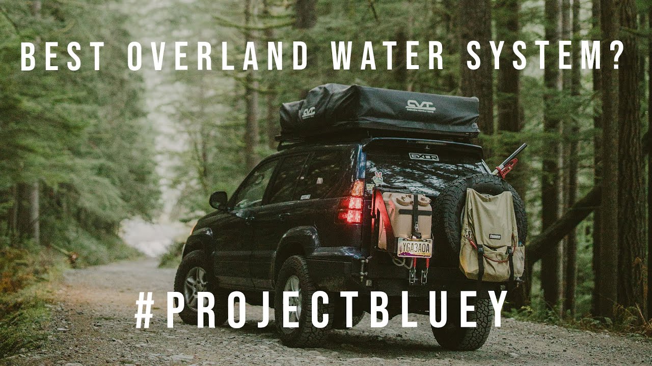The ultimate overland water system! Lexus GX470 build. #projectbluey #gxor