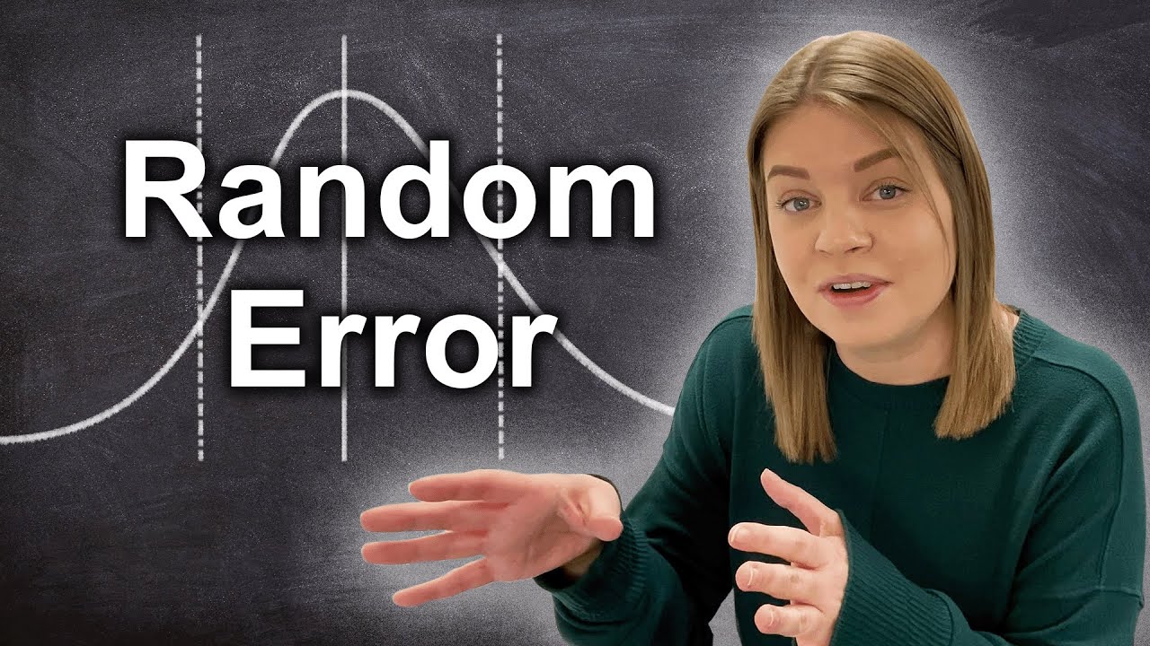 Random Error Analysis with the millisecond timer - measure human reaction time experiment