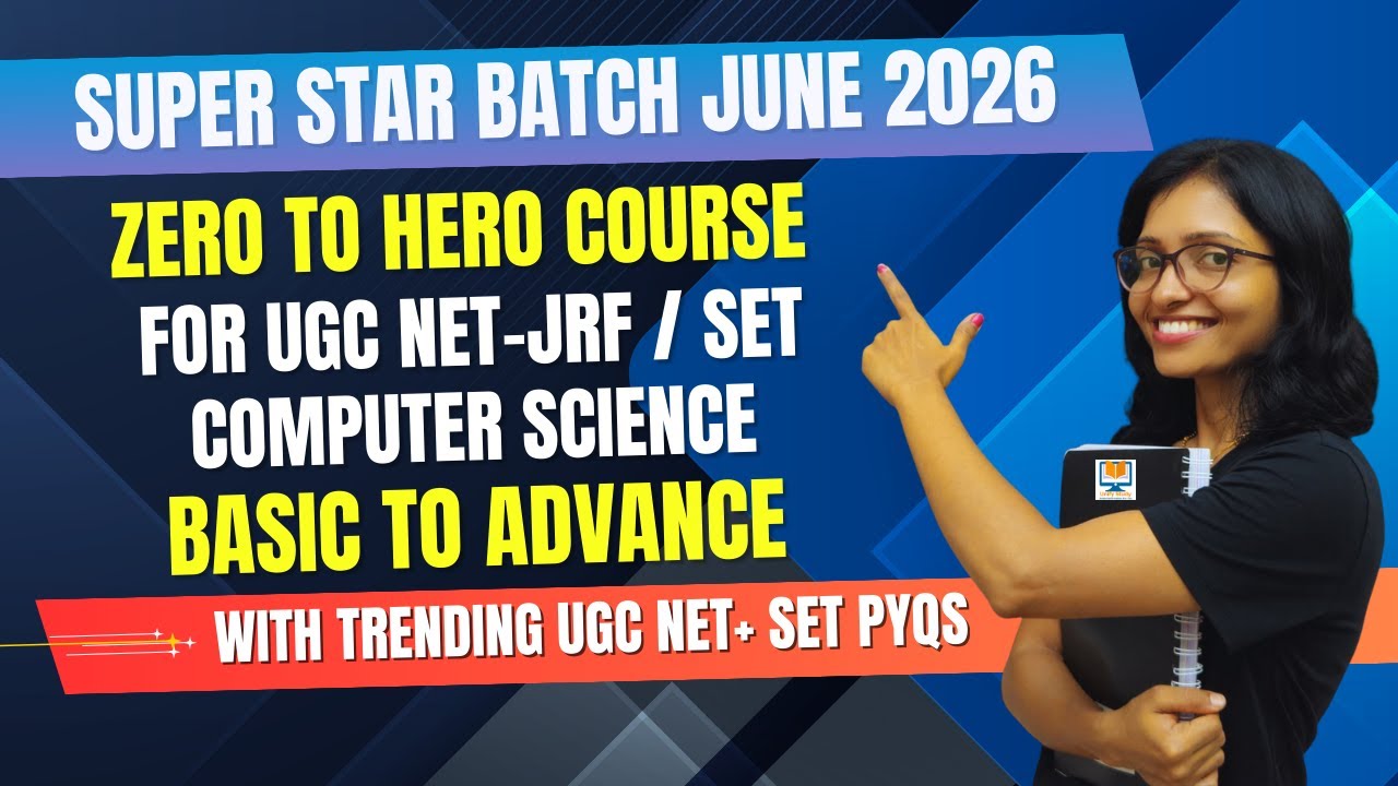 Учебный план по информатике для экзамена UGC NET, июнь 2026 г. — Полная информация о курсе — От н...