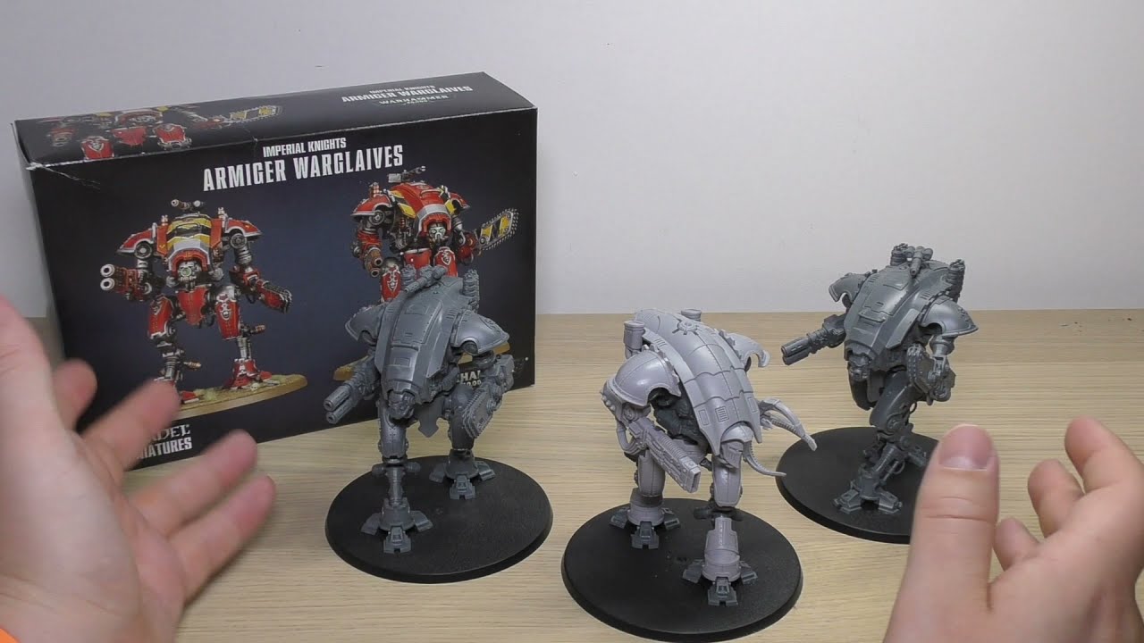 Imperial Knights - Armiger Warglaives - Review (HH & WH40K)