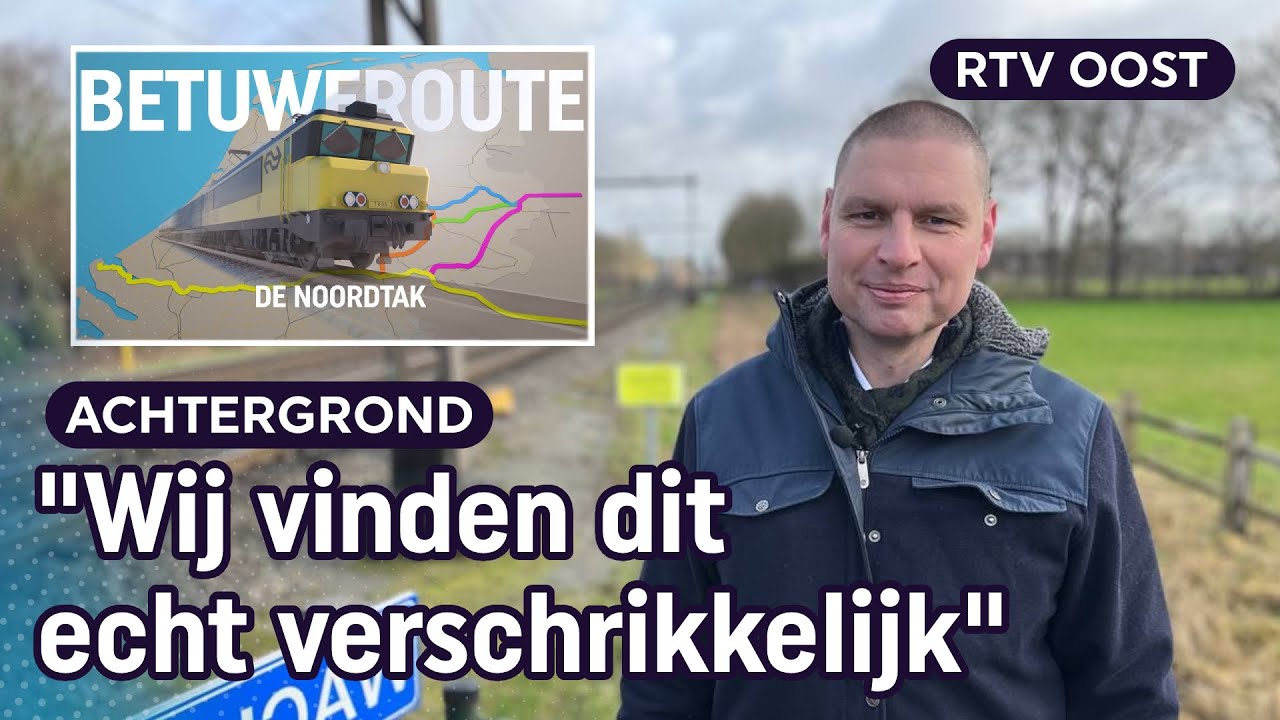 Noordtak Betuweroute: duizenden extra goederentreinen door Overijssel? | RTV Oost