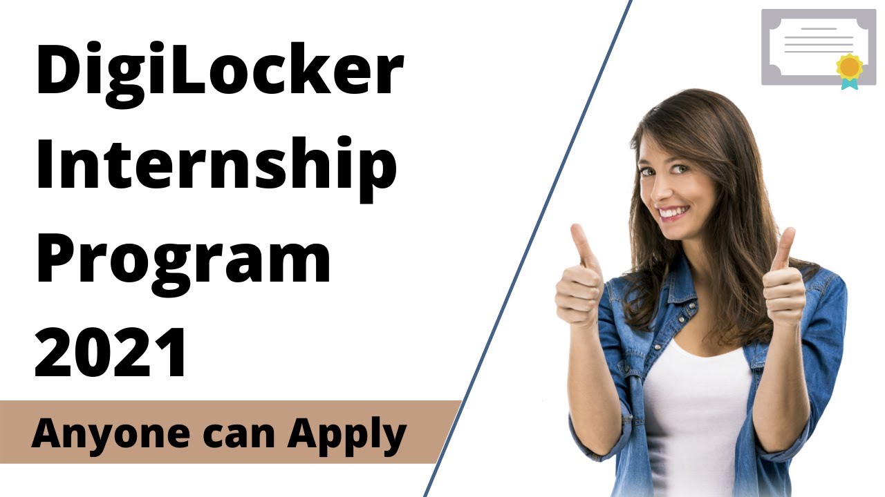 DigiLocker Internship Program 2021 | Work from Home Internship