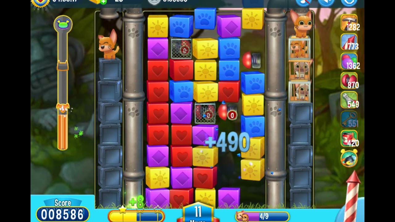 Pet Rescue Saga   Level 4285 no boosters