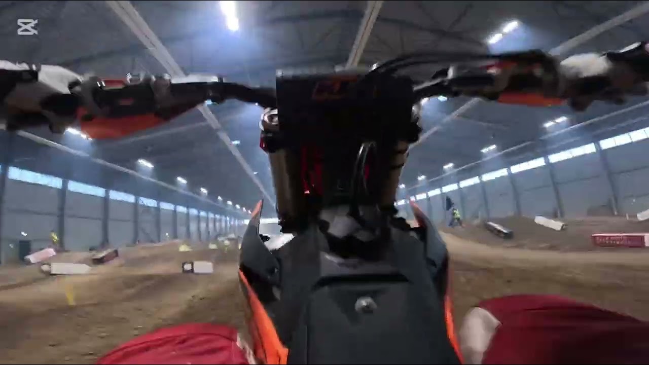 Latvian chempionship indoor motocross arena speedzone stage 2 POV Inguss Supe 946#latvia #mx #indoor