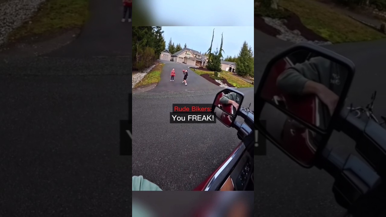 Rude Biker gets Instant KARMA 😳