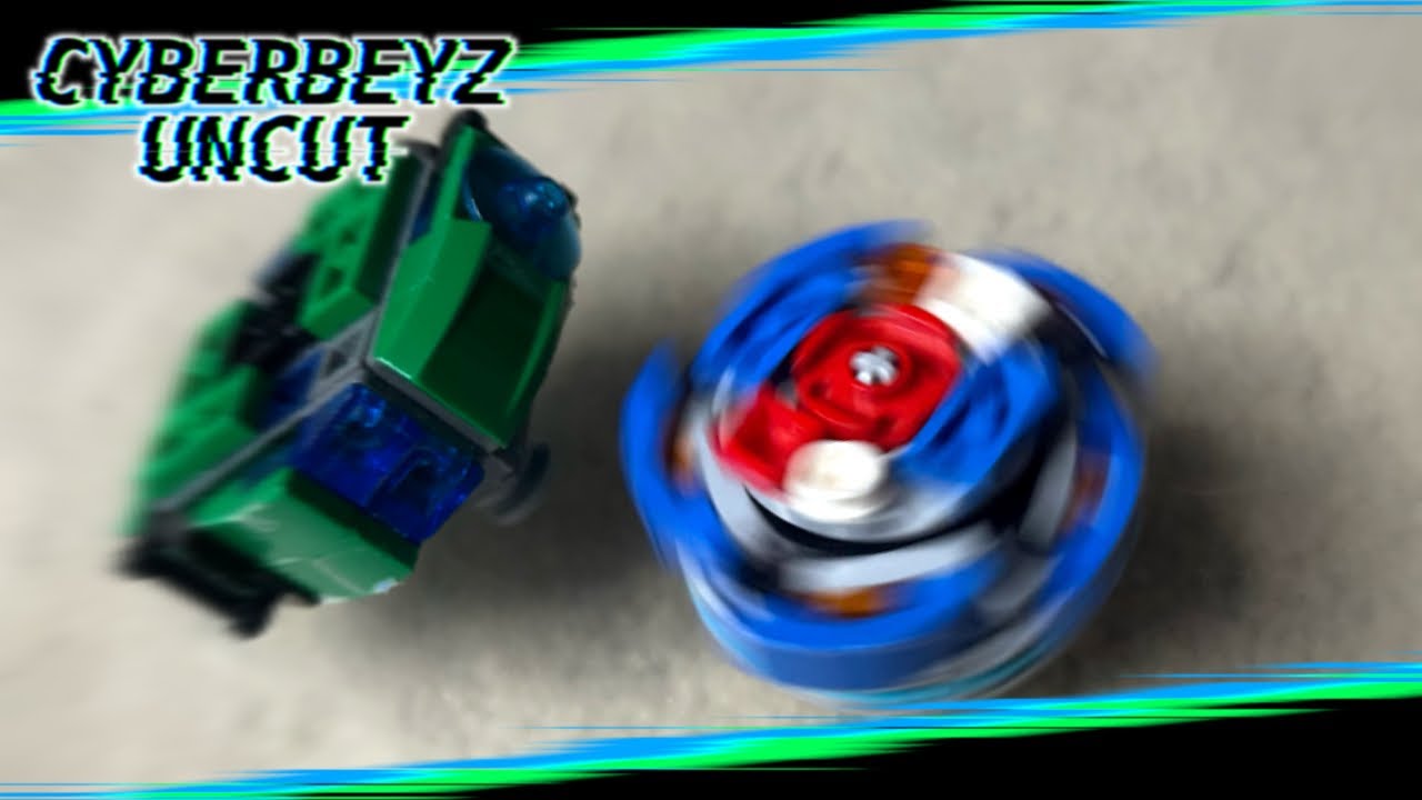 Этот Lego Beyblade — ТРОЛЛЬ! | Cyberbeyz Uncut!