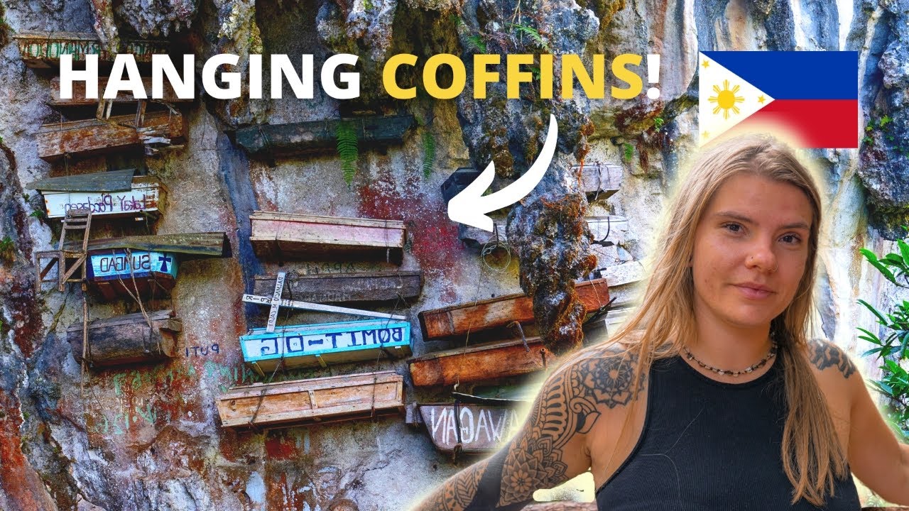 INCREDIDLE HANGING COFFINS! First day in Sagada, Philippines! 🇵🇭