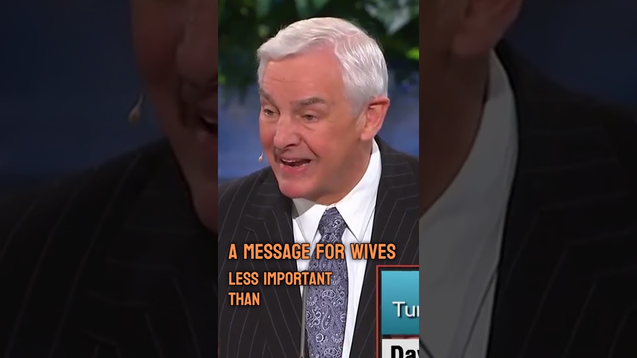 The Importance of Supportive Wives by Dr  David Jeremiah