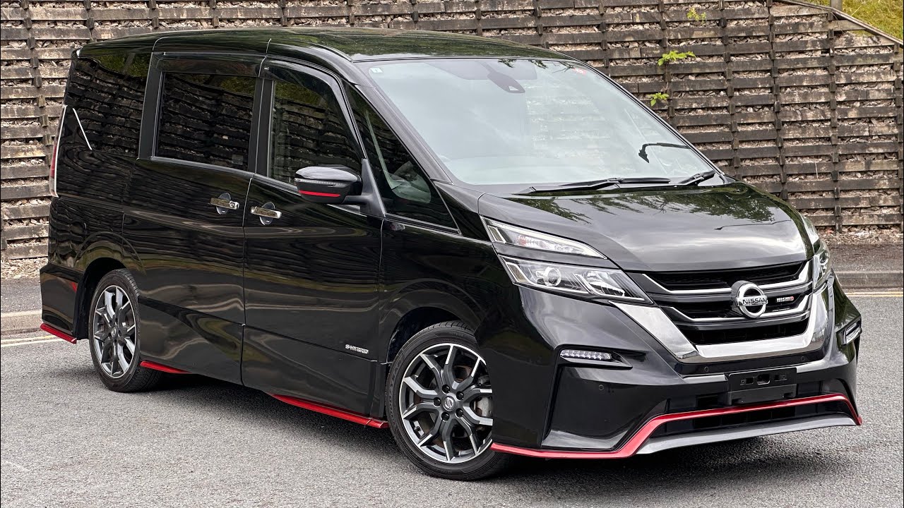 Nissan Serena 2019 Nismo uk 🇬🇧 stock . Choice of 7. White,black, grey & silver. Very RARE in 🇬🇧