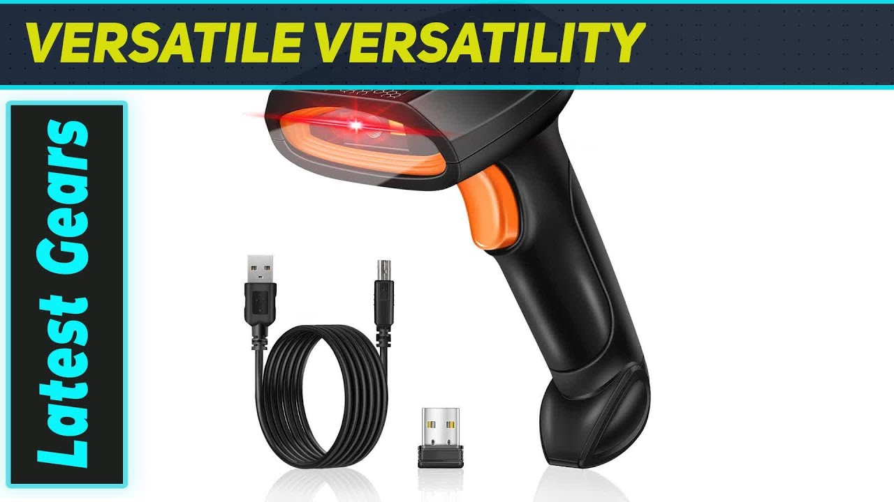 KUIIYER Bluetooth Barcode Scanner: The Best Wireless 2D QR Scanner!