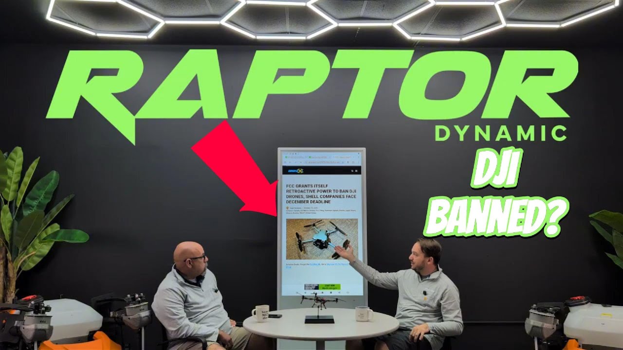 Raptor's Nest DJI BAN Discussion with Simone and George.  #dji #ban #fcc #faa #doj #drone #farming