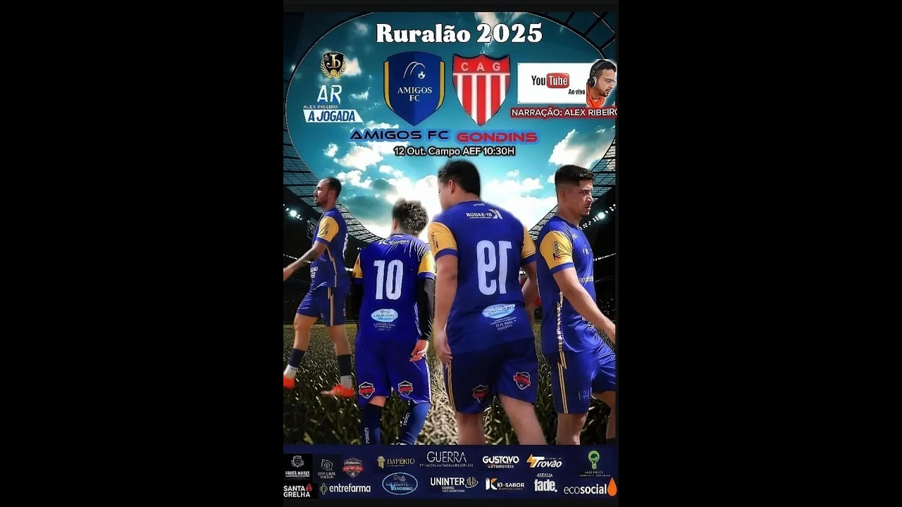 AR A JOGADA - RURAL&Atilde;O 2025 - AMIGOS X GONDINS - 12/10/2025