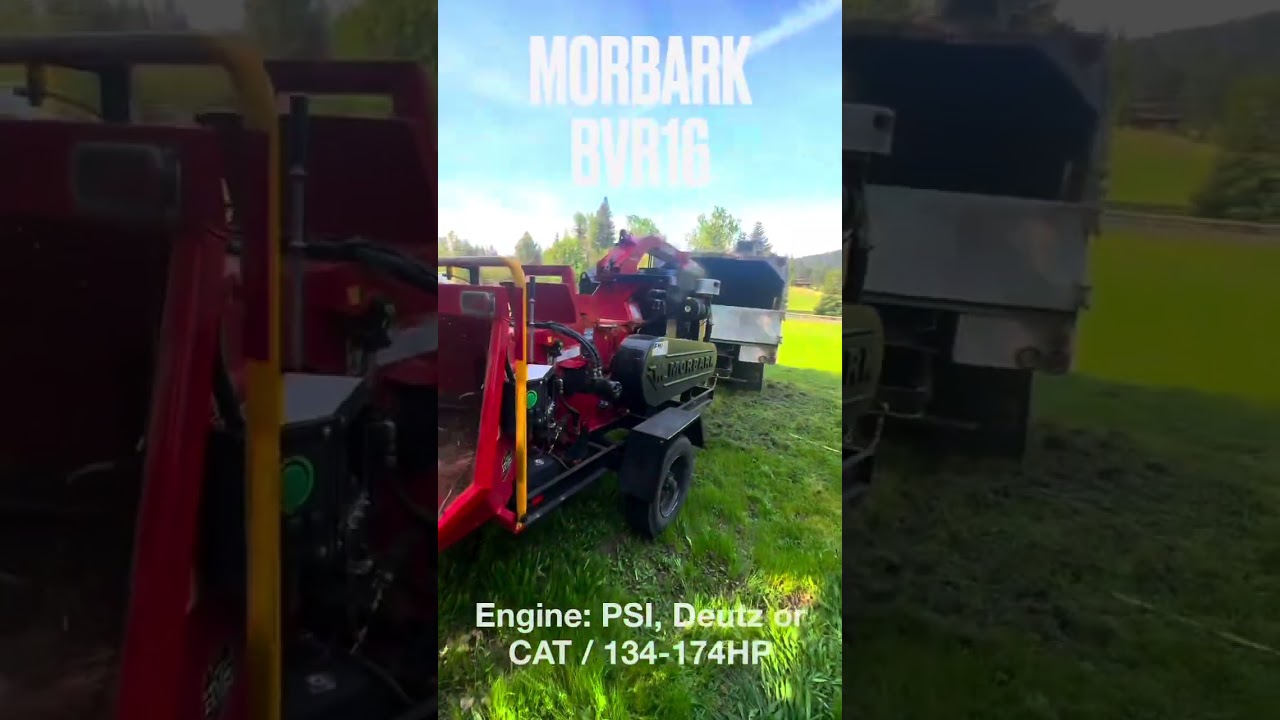 Morbark BVR16 Easily Devouring Branches