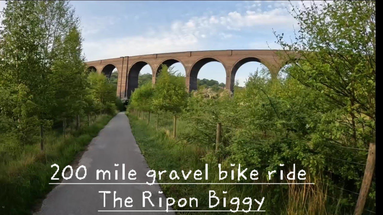 200 mile gravel bike ride. Sheffield to Ripon and back. Sonder Camino titanium.