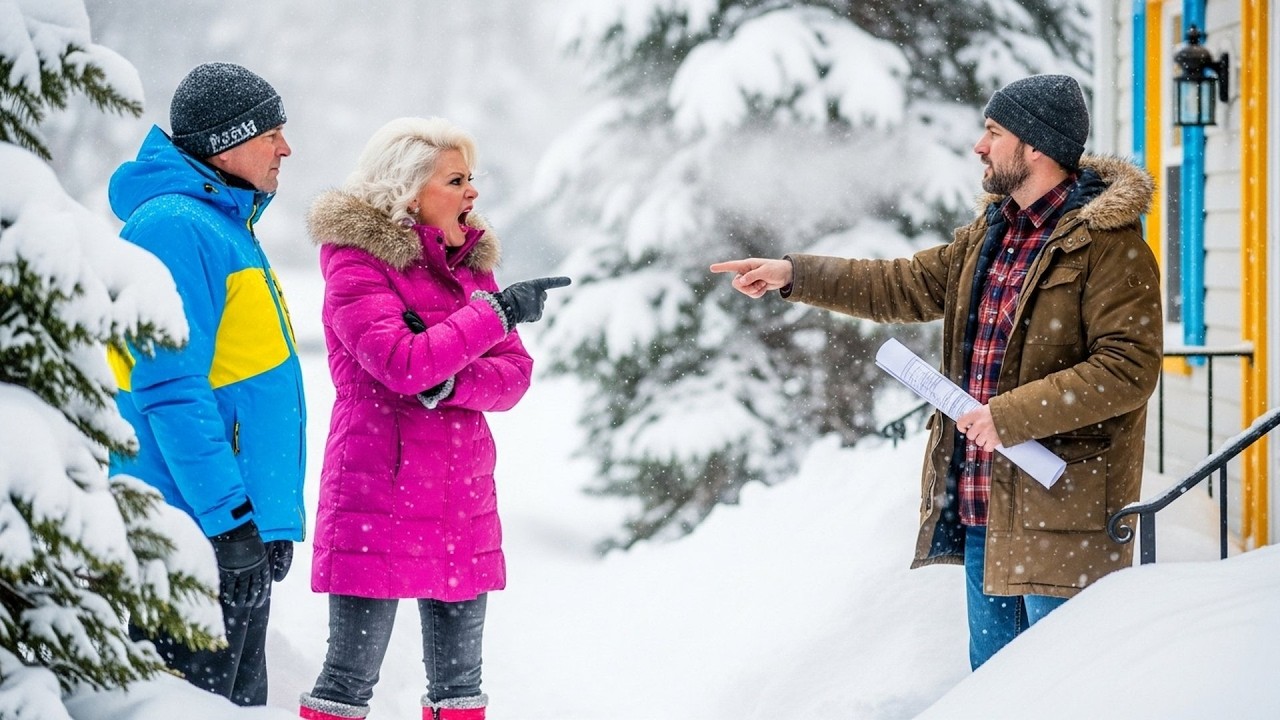 HOA Demanded I Shovel Their Sidewalk During Blizzard, But It's My Land And They're Trespassing