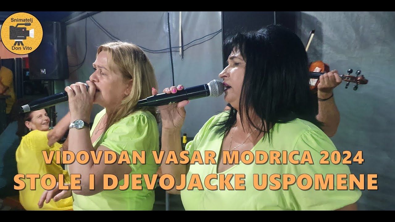 VIDOVDAN VASAR MODRICA 2024 - STOLE I DJEVOJACKE USPOMENE