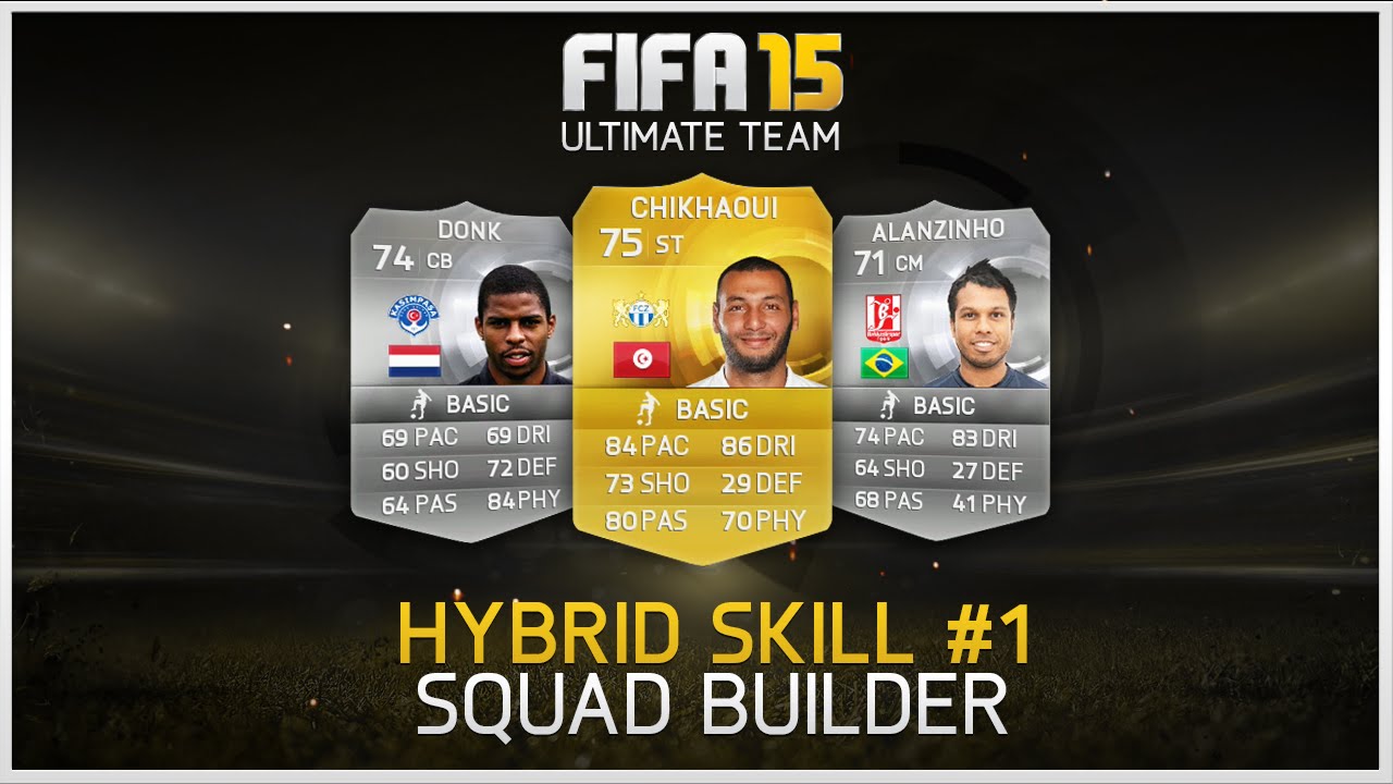 FIFA 15 - Hybrid Skill Squad Builder #1 ft. New 5 Star Skillers!