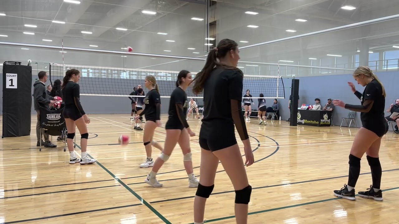 2022 Volleyball Manitoba U16 Prov Final Junior Bison Gold vs Winman Riot - Full Match