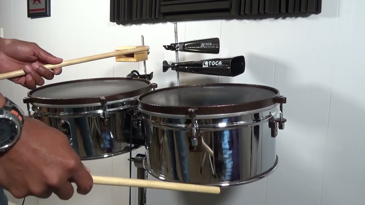 Basic Cascara on Timbales