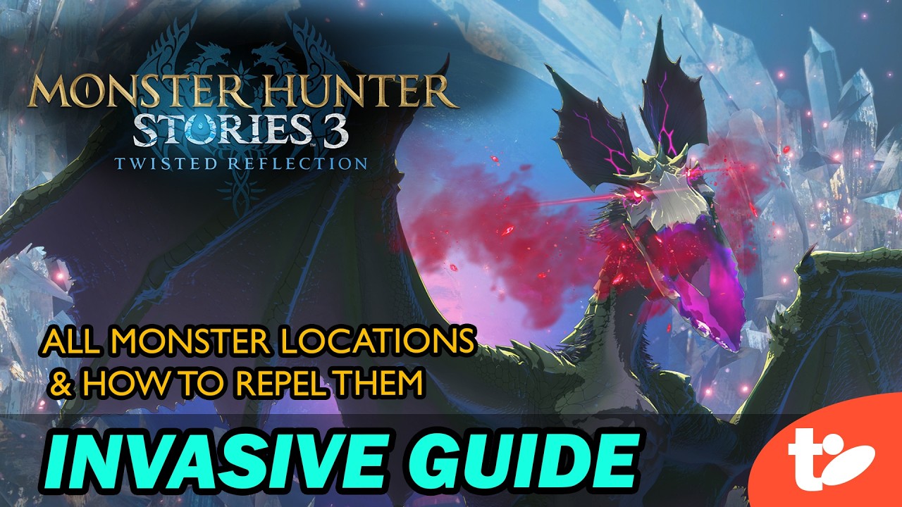 Руководство по инвазивным монстрам в Monster Hunter Stories 3: места их обитания и способы отпуги...
