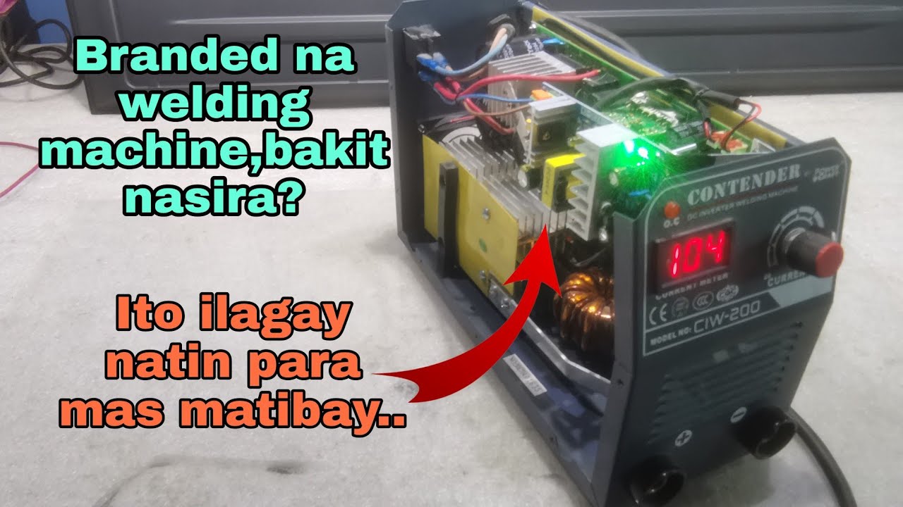 CONTENDER CIW-200(No power)Inverter welding machine repair tutorials