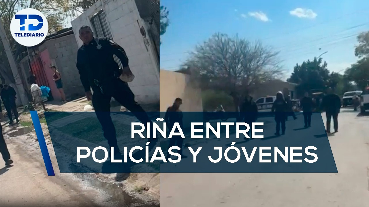 Captan riña entre jóvenes y policías; acusan abusos policiales