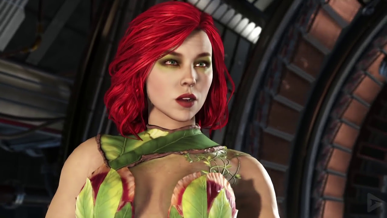 INJUSTICE 2: All Poison Ivy Intros (Dialogue & Character Banter) 1080p HD