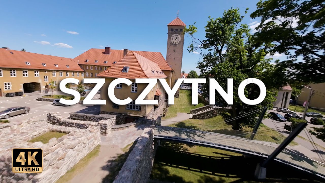 Szczytno - Южные ворота Масурии Джи Авата исцеляют город [4K] Польша
