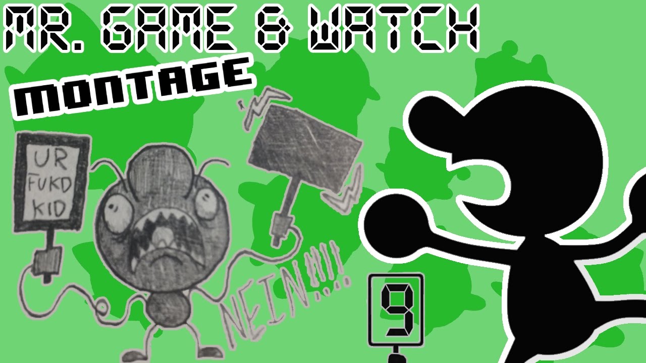 Mr. Game & Watch Montage - SSB4 Wii U