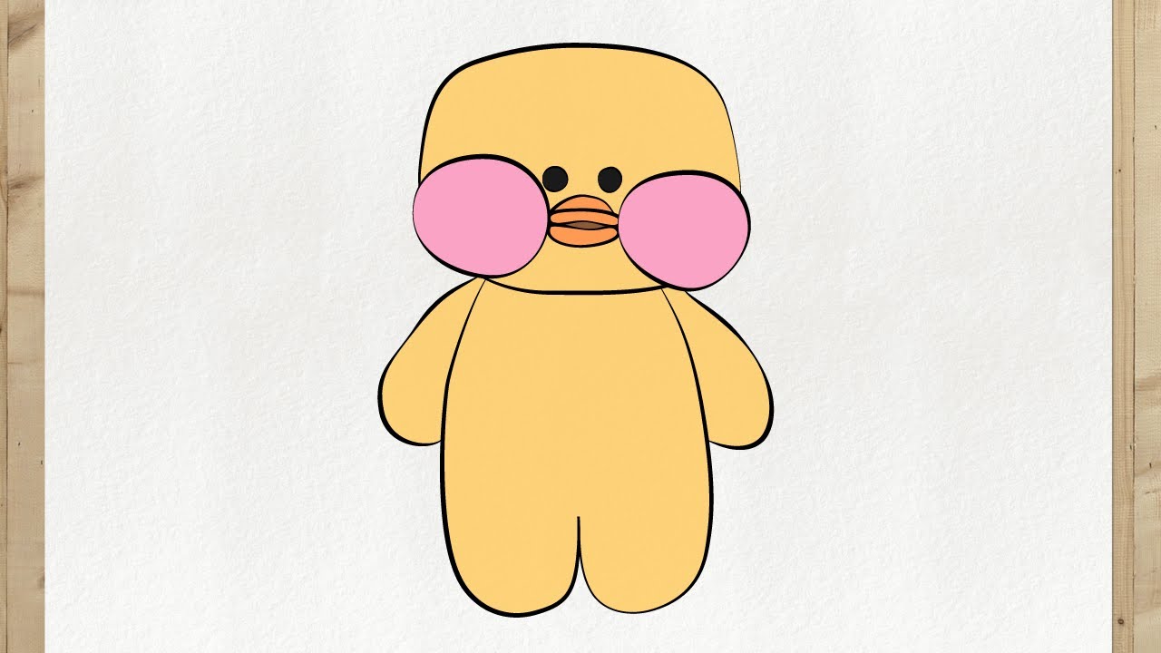 Como desenhar Paper Duck passo a passo, F&Aacute;CIL e R&Aacute;PIDO