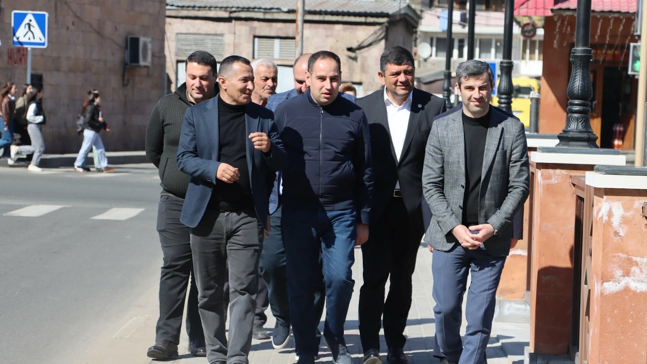 Դավիթ Խուդաթյանը Սյունիքում էր