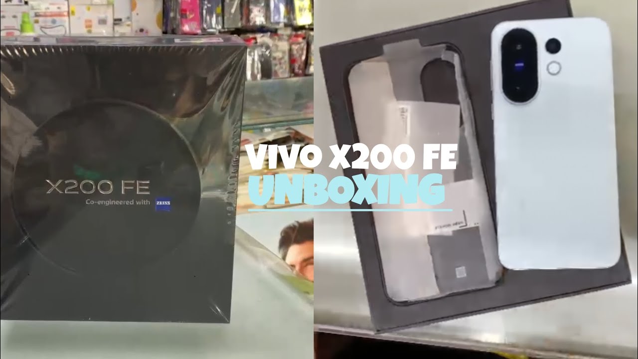 Vivo x200FE unboxing||Ahmadtech 