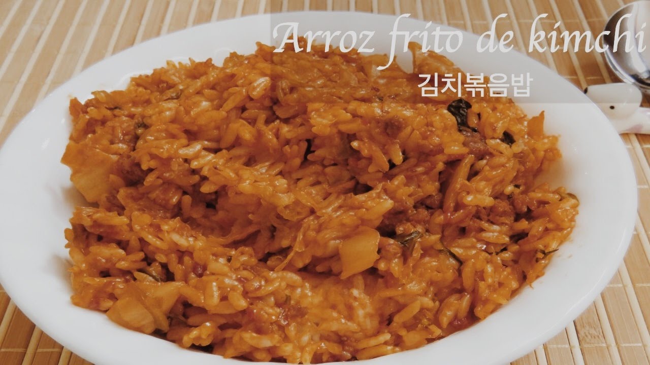 Comida coreana⎢Kimchi bokkeumbap (Arroz frito de kimchi 김치볶음밥) : Come Shiksa