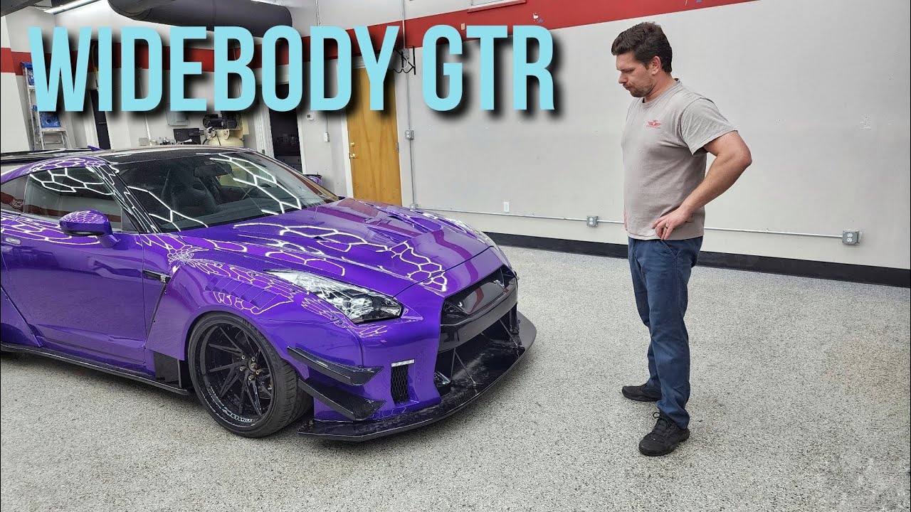 GTR R35 Rebuild and Widebody Install 2024 update (Part 7)