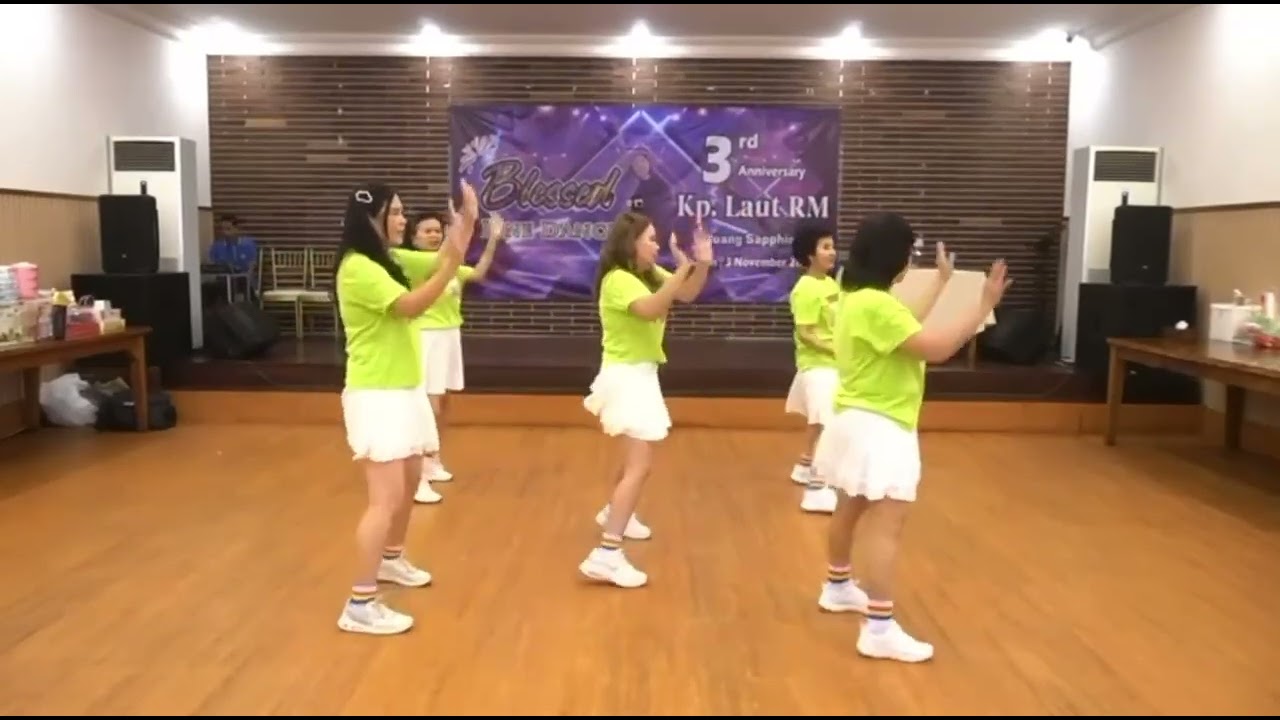 Comm Qa Va // Line Dance // Demo by Blessed Line Dance 