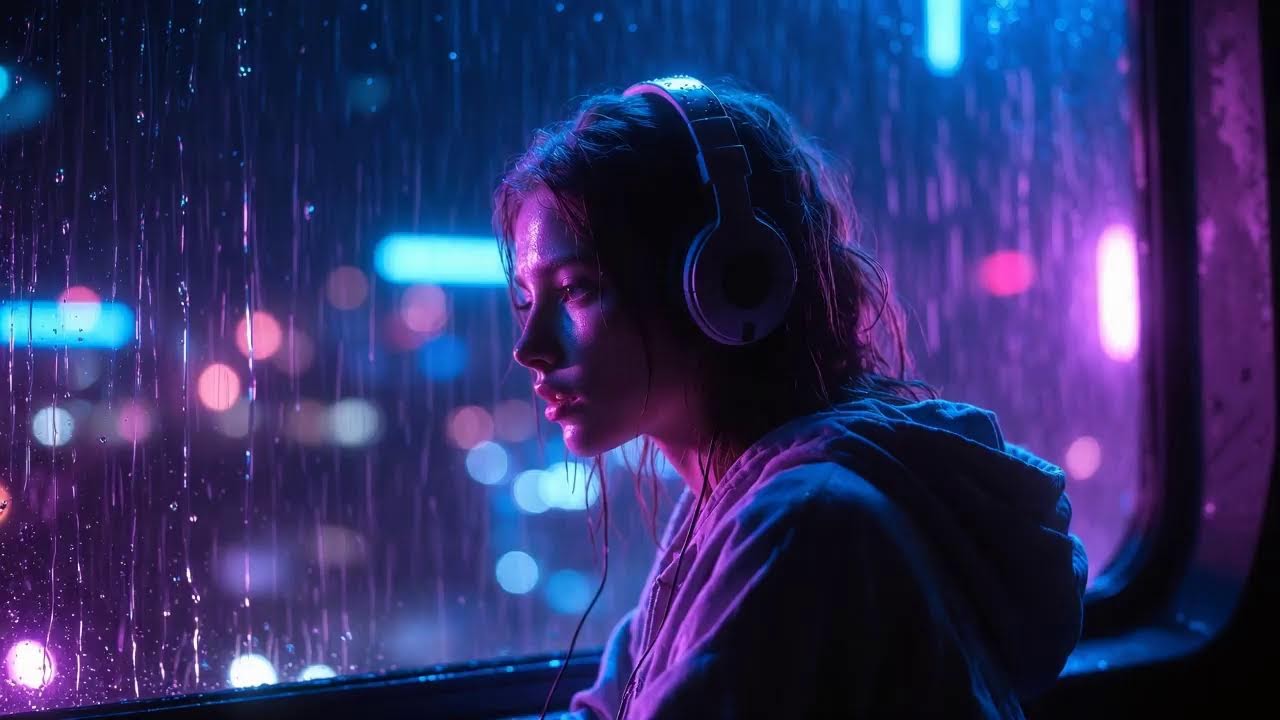 Mind in Mono 24/7 Dark Noir Lofi Radio 🌑 Relaxing Beats to Study/Focus #live #livestream