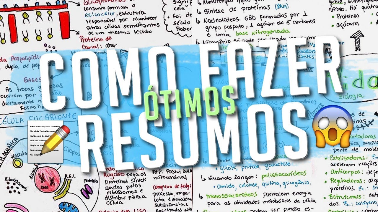 COMO FAZER RESUMOS (BONITOS E EFICIENTES)  | CHICLETE VIOLETA