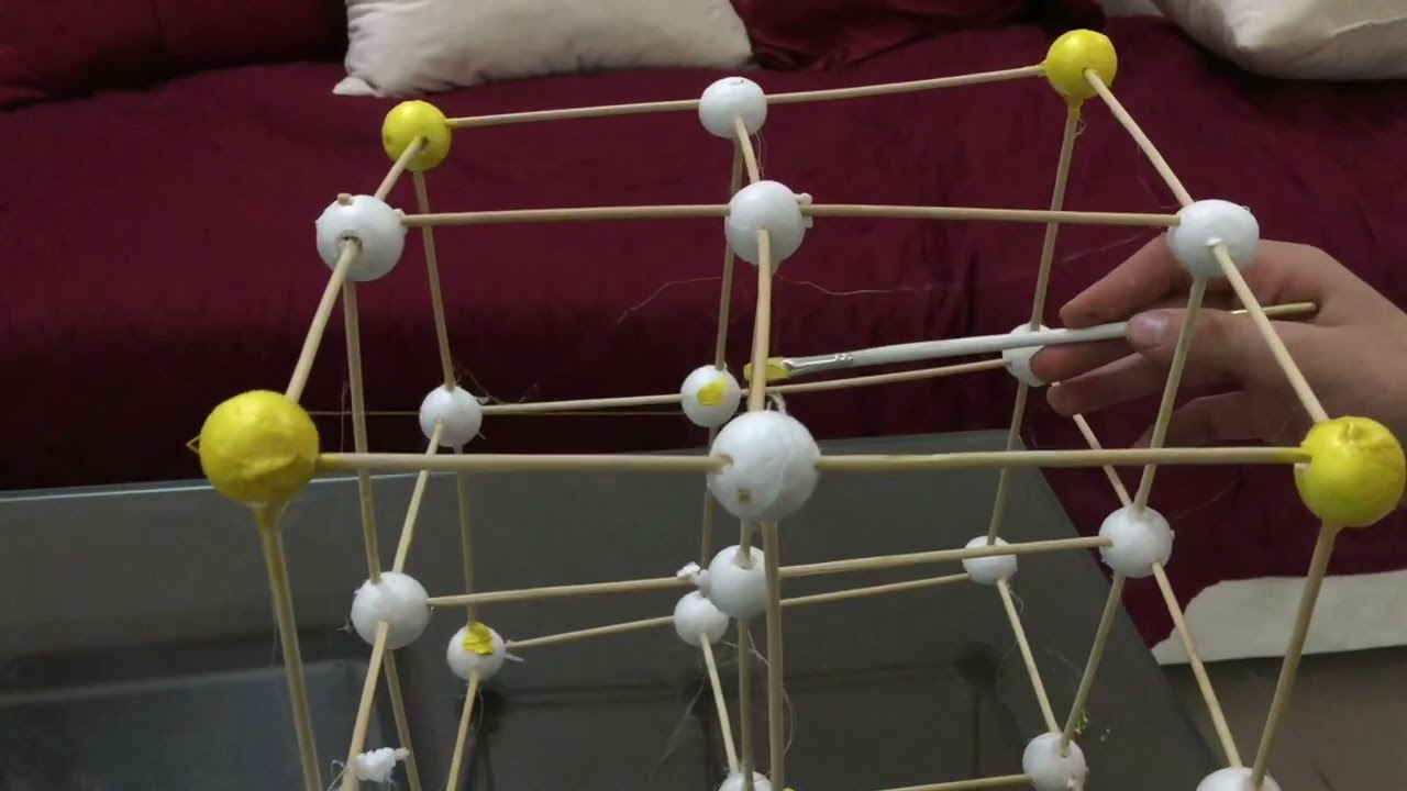 How to make 3D structure of “ NACL”