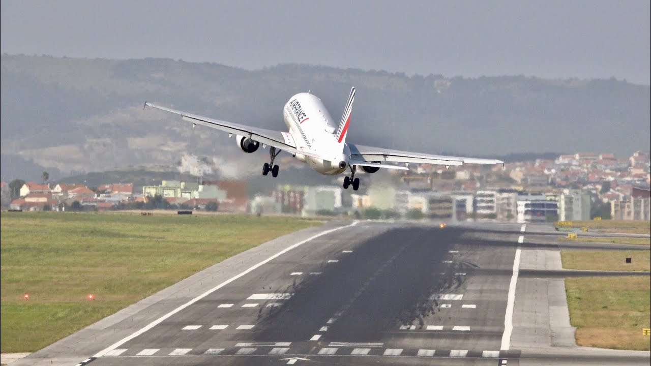 4 Aborted Landings at Lisbon Airport! Go Arounds in Extreme winds