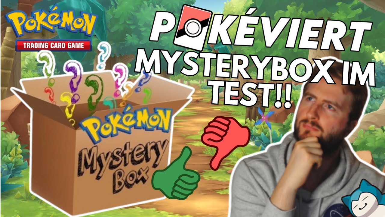 Lohnt sich der Kauf oder Finger weg?? Pokemon Mysterybox von Pokeviert im Test