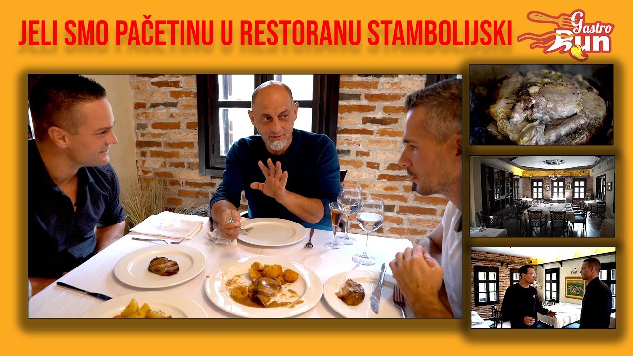Gastromaratonac Vs Saša Mišić u restoranu sa pet zvezdica - Stambolijski Niš | Gastromaratonac