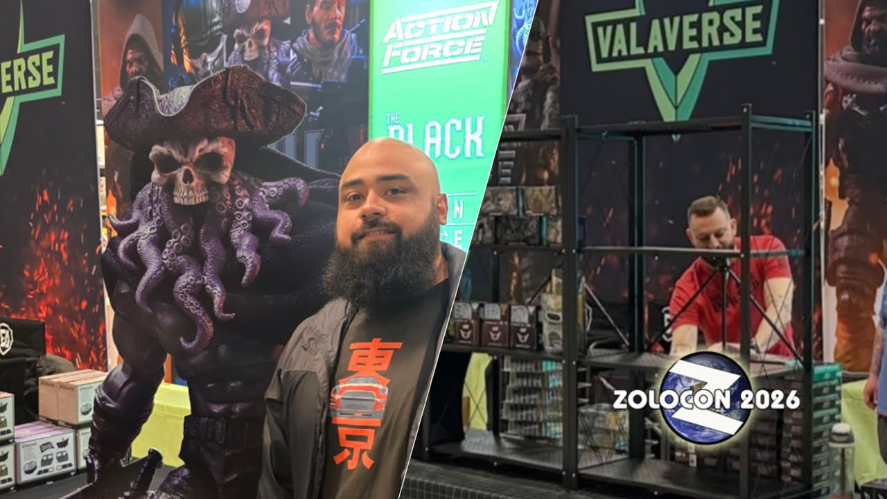Стенд Valaverse на Zolocon 2026 #фигурки #поза #фигурка #zolocon