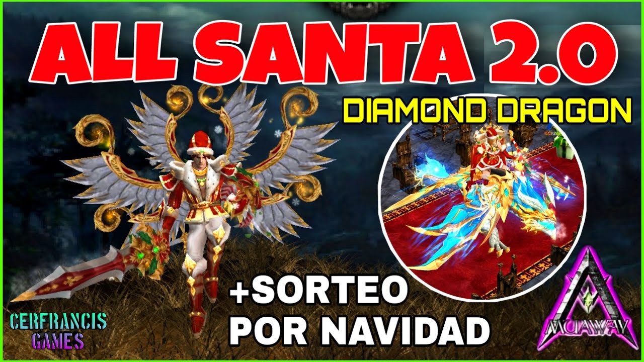 MuAwaY | ALL SANTA 2.0, Montura Diamond Dragon y otros lanzamientos de este mes + Sorteo de Navidad🎄