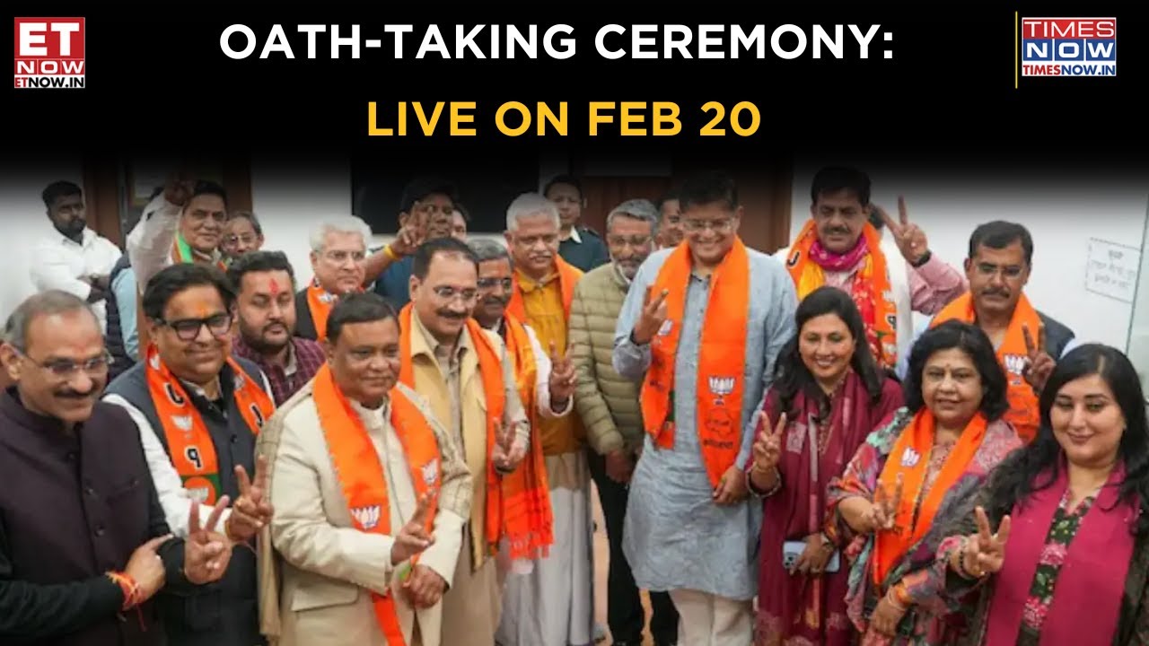 Delhi CM Oath Ceremony: All You Need To Know About The Big Event | Latest Updates | Top News