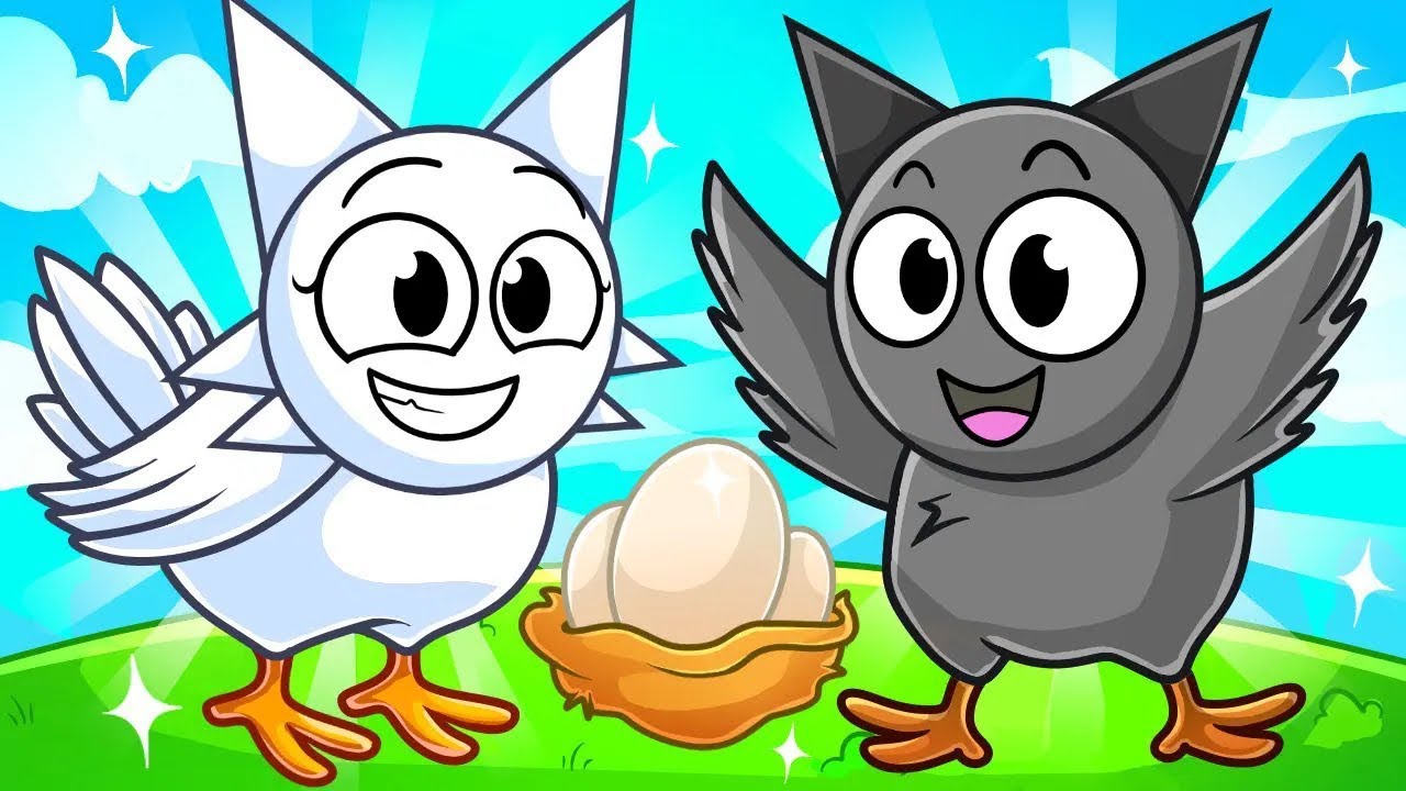 ¡Gray y Wenda tienen una familia de pájaros en Roblox! (Sprunki)