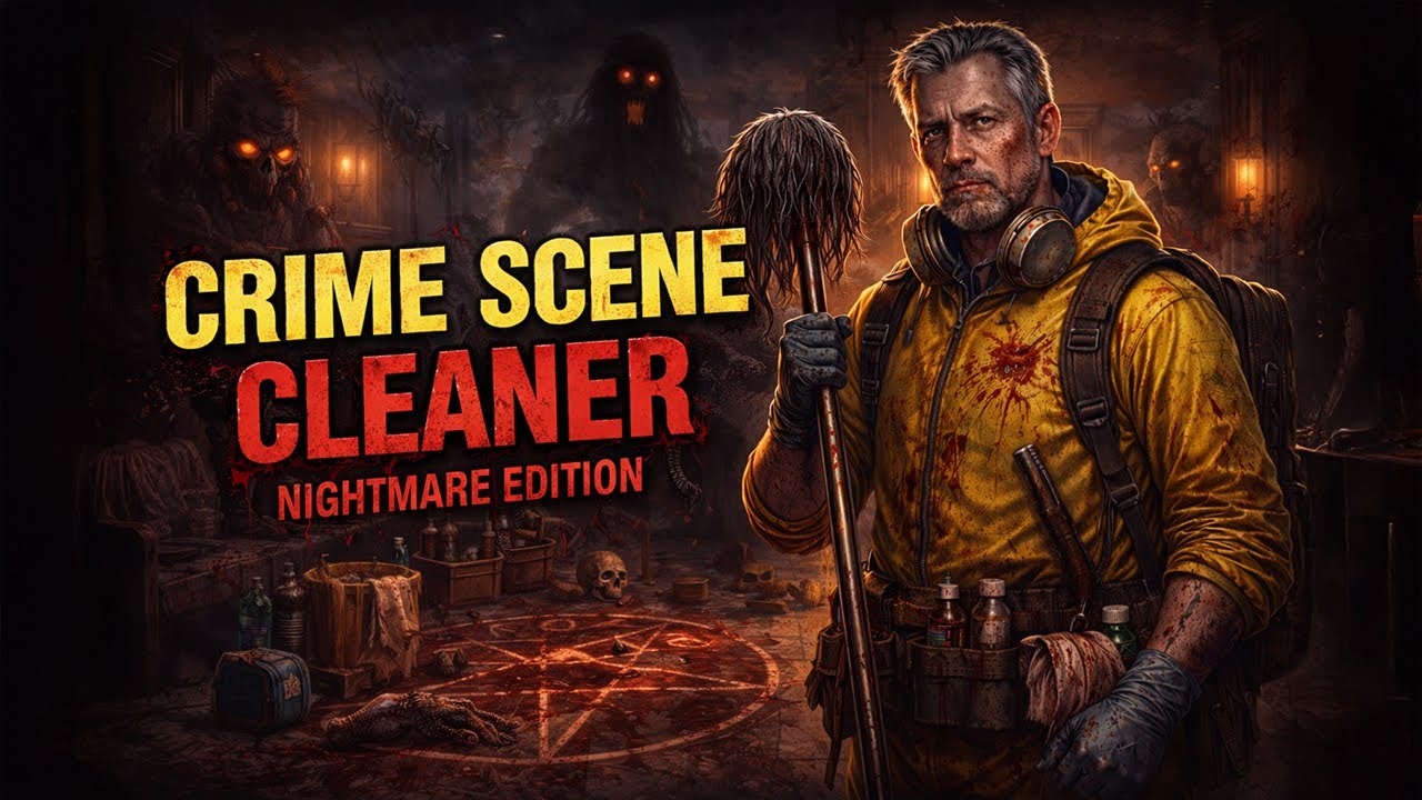Crime Scene Cleaner 〜🐟〜 Nightmare EP1: Неправильное решение