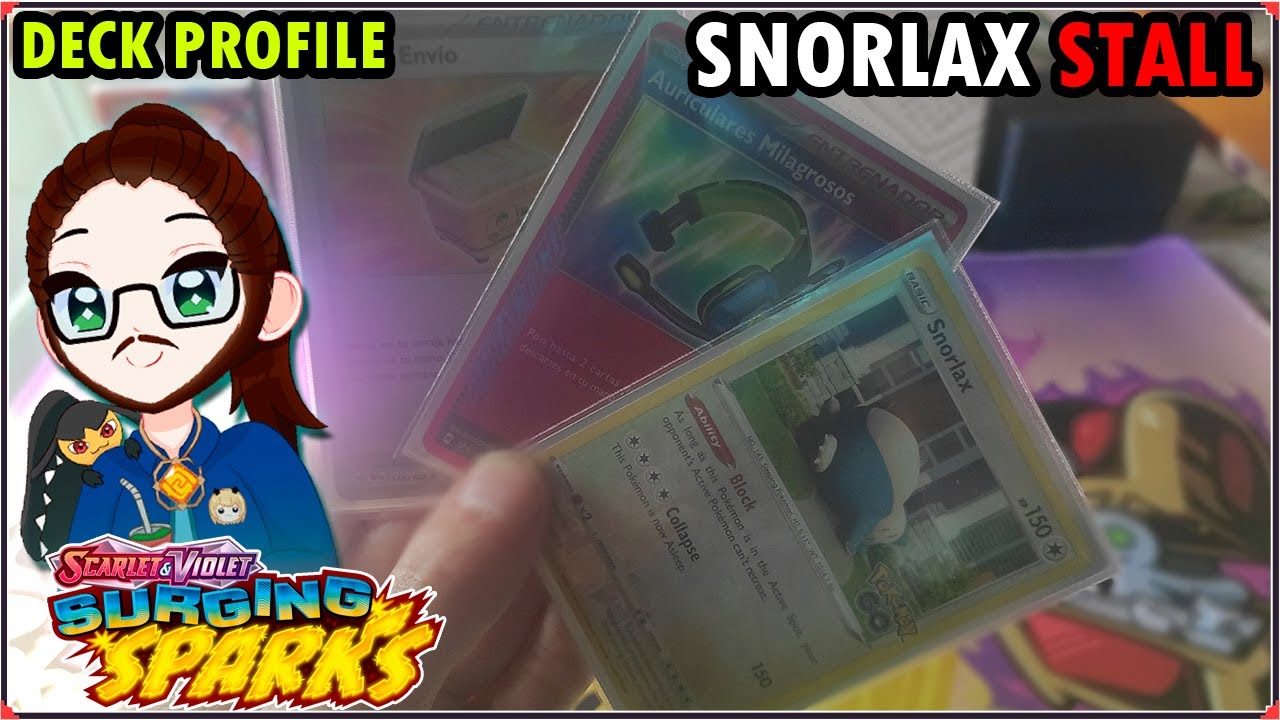 Pokemon TCG | Deck list - Snorlax Stall ! Deja a tu Oponente BRICKEADO !